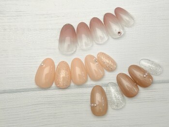 スターネイル プラス 本町店(Star Nail plus)/カラグラ先端ラメart