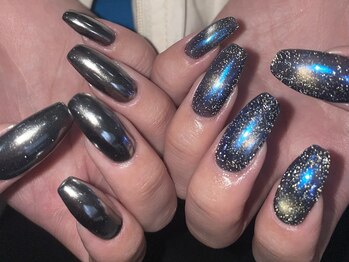 Flash magnet × Blue mirror