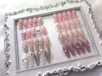 ミミネット 宇都宮(Miminette)の写真/【定額A(Mignon course)¥8600/定額B(Minette course)¥10200】エリア希少◆<ワンホン/韓国ネイル>が得意◎