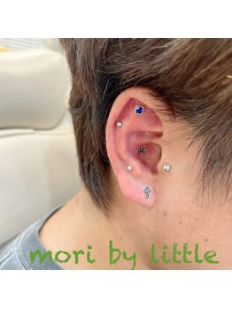 モリバイリトル(mori by little)/【耳ツボジュエリー】シンプル