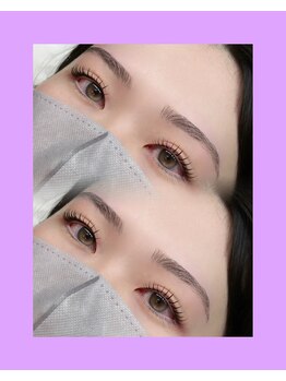 モストアイズ 郡山店(most eyes)/一重さんまつ毛パーマ+眉WAX