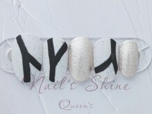 ネイルズシャインクイーンズ(nail's Shine Queen's)/上品トレンドアート