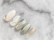 スリー(THREE)/Nov,2020/nail design