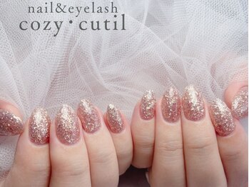コージィ キュティル(cozy cutil)の写真/ワンカラー¥3480～☆シンプルネイルで美フォルムを実現♪違いが分かる！シンプル好きな方にオススメ◎