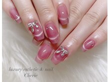 シェリエ(Cherie)/マグネットフレンチ×リボン