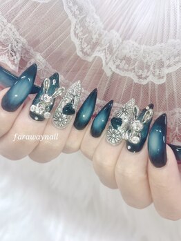 ファラウェイネイル(Faraway nail)/地雷ネイル☆
