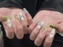 Eli Nails 新宿【エリネイルズ】《長さだし専門店/つけ放題/持ち込み/スカルプ》/アートネイル