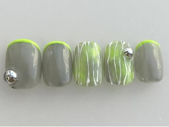 アイネイルズ 池袋店(I-nails)/バイカラーネオン