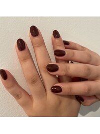 新規シンプルネイル