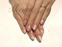 アクイユ 銀座店(ACCUEIL)/チェックネイル