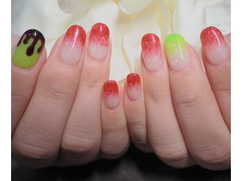ネイルサロン イツキ(itsuki)/赤リンゴ青リンゴ毒リンゴ