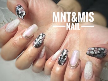 ミントアンドミスネイル(Mnt&Mis NAIL)/【DIAMI TIP×持込デザイン】