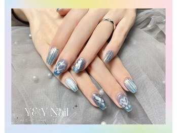 清々しいバカラネイル