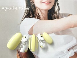 【フラワーネイル】