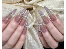 ラモダサロン(LA MODA salon)の雰囲気（チップ長さだしでスラッと長い指先♪）