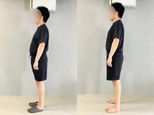 イレ 名古屋栄(ile)/男性の姿勢改善。自信溢れる姿に