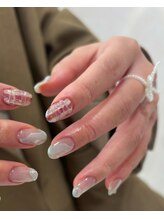 アンネ 千葉中央店(ANNE)/blue × cherry pink