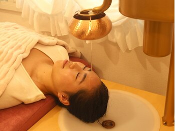 温ゆるふわの写真/【ヘッドスパ+シロダーラ70分◆身体と脳のデトックス】至福のまどろみ体験…*毎日頑張るお身体にご褒美を☆