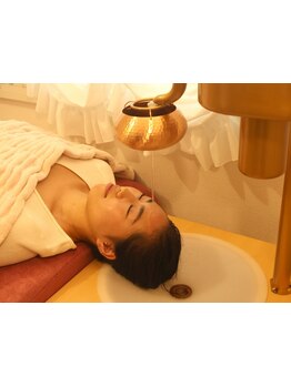 ヘッドスパで癒されたい