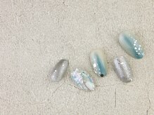 ネイルサロン ソウ 京橋店(Nail Salon Sou)/シェル×ラメ