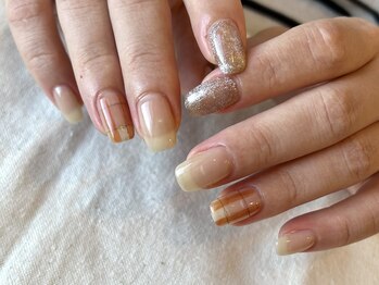 アールネイル(r.nail)/秋色チェック