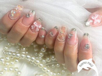 ホヌネイル(honu nail)の写真/【持ち込みデザイン・事前予約にて3Dパーツ作成可能◎】お好きなデザインで理想の指先に♪