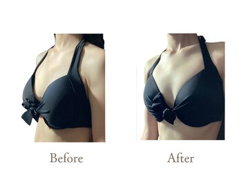 アダム(Adam)/バスト集中ケアの変化