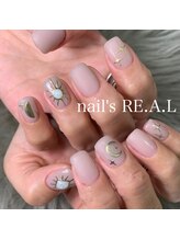 ネイルズリアル 倉敷(nail's RE.A.L)/個性的ネイル