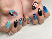 ブランシュ(BLANCHE)/お祭りネイル