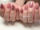 キラキラ上品マグネットネイル