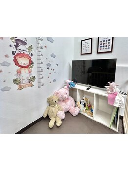 お子様同伴OKのサロン