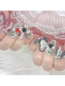 ファラウェイネイル(Faraway nail)/地雷ネイル☆
