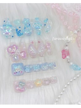 ファラウェイネイル(Faraway nail)/シールネイル☆