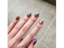 オフィネイルズ(OFY.nails)/カラーフレンチ