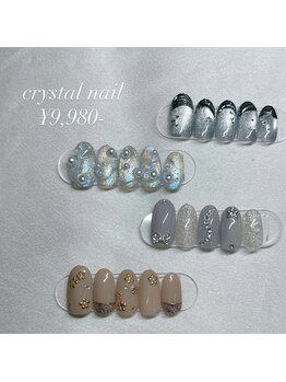 クリスタルネイル ゆめタウン博多店(CRYSTAL NAIL)/定額キャンペーン　¥9980