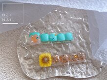 エヌエープラスネイル 葛西本店(Na+nail)/フット定額7480