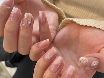 ネイルメゾン 渋谷店(NAIL MAISON)の写真/【5800円 ニュアンスコース】大好評！韓国・ニュアンスネイルがお得に楽しめる♪お爪の短い方にも◎[渋谷]