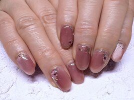 押し花×マグネット