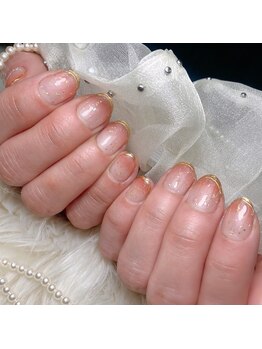 グラデーションネイル　¥14,300