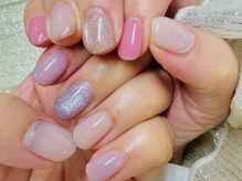 ケアビューティサロン(care beauty salon)/春シンプルマグネイル