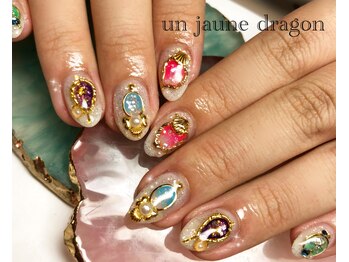 アン ジョーヌドラゴ/ネオンカラー☆シェルネイル