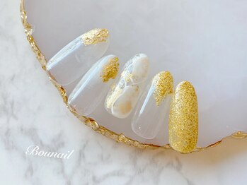 ボネール(nail ＆ eyelash Bounail)/メタリック ニュアンス 9480円