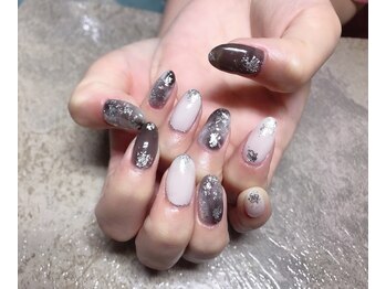 ネイルアンドアイラッシュサロン エスポアール(nail&eyelash salon espoir)/ブラックネイル 90分コース