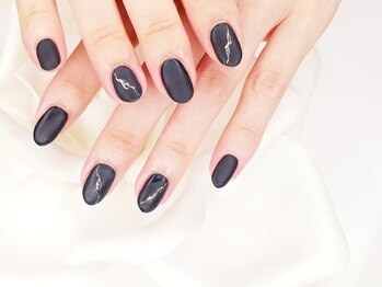 キープ ネイルサロン(KEEP)/マットネイル~ミラーアート~