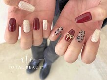 アテ(ate)/レオパード×リボン