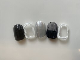 Cコース6500円ショートネイル
