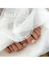 韓国発VALLANAILフットネイル