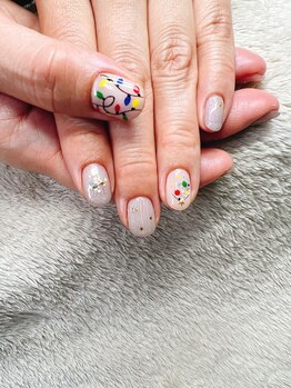 アオヤマ ミュー(AOYAMA μ)/クリスマスネイル