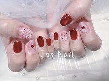 ジャスネイル(Jas Nail)/バレンタインネイル