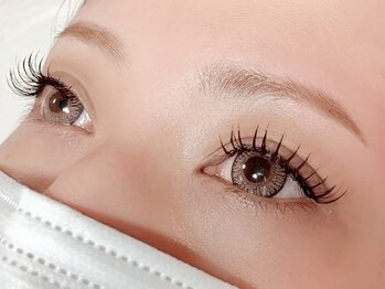 髪化粧アイラッシュ(髪化粧eyelash)/フラットラッシュＤカール